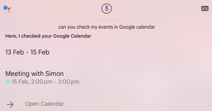 6-google-assistant-showing-scheduled-events-in-my-google-calendar-on-a-chromebook أفضل النصائح لبدء استخدام ChromeOS بسهولة وفعالية