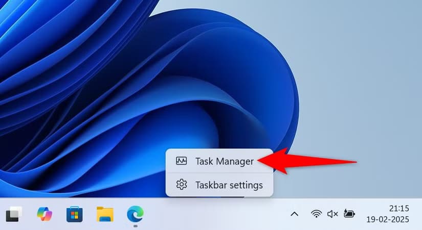 6-open-task-manager كيف تكتشف التطبيقات التي تستهلك طاقة البطارية على Windows 11 وتتعامل معها