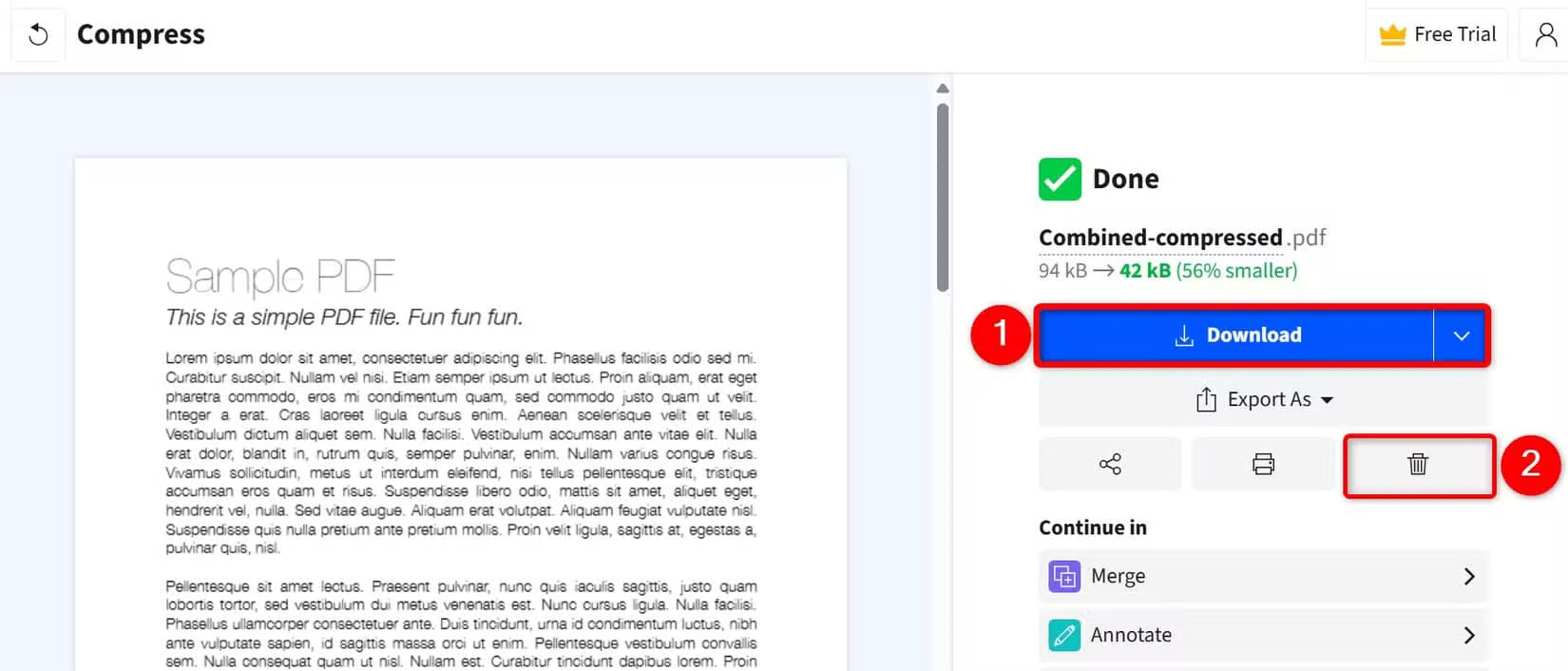 9-smallpdf-download-pdf أسهل الطرق لضغط ملفات PDF على نظام Windows 11