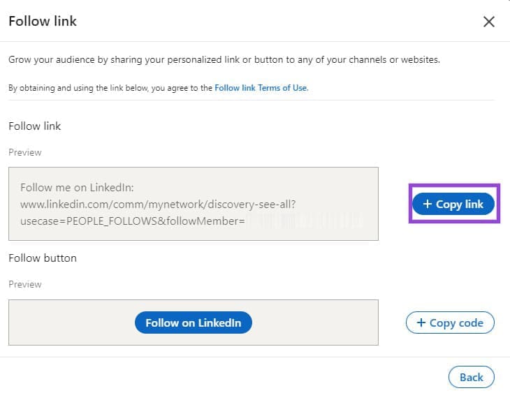 Easy-Steps-to-Add-a-LinkedIn-Follow-Link-to-Your-Website-11 كيف تُضيف زر متابعة LinkedIn إلى موقعك الإلكتروني بخطوات بسيطة