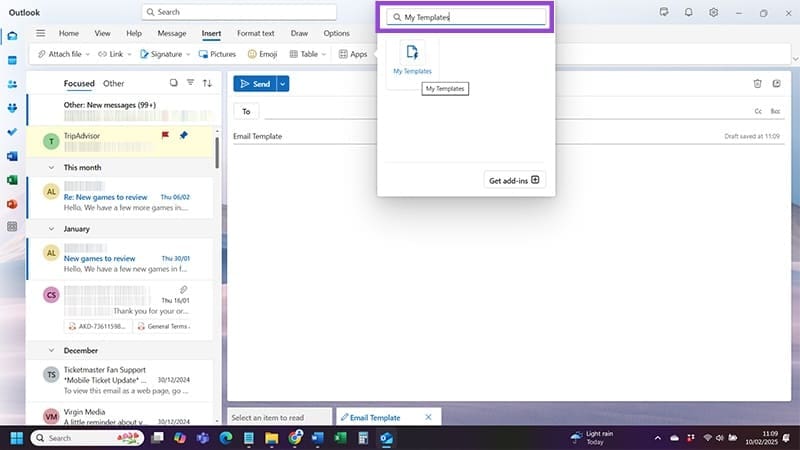 How-to-Create-Email-Templates-in-Outlook-2 طريقة إنشاء قوالب بريد إلكتروني مخصصة في Outlook لتوفير الوقت