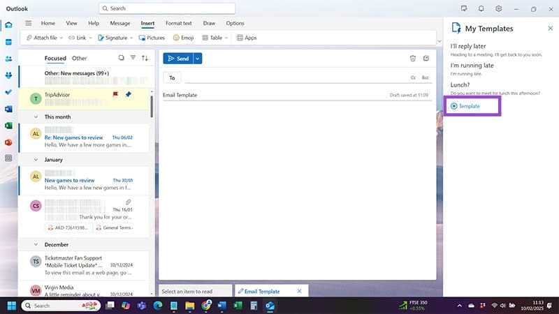 How-to-Create-Email-Templates-in-Outlook-4 طريقة إنشاء قوالب بريد إلكتروني مخصصة في Outlook لتوفير الوقت