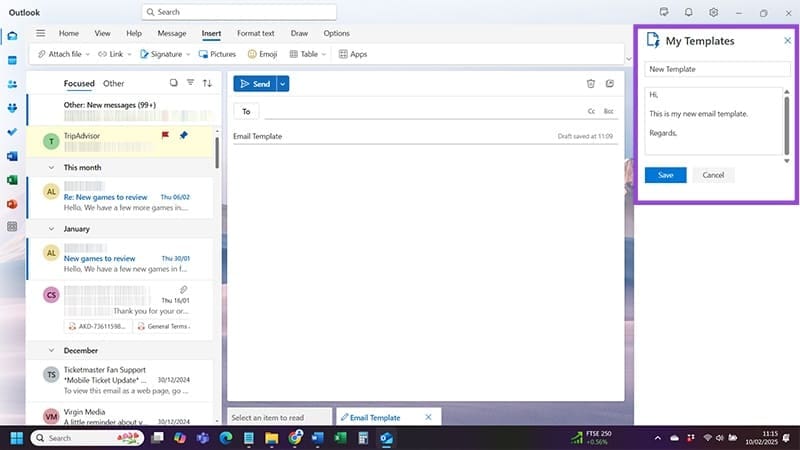 How-to-Create-Email-Templates-in-Outlook-5 طريقة إنشاء قوالب بريد إلكتروني مخصصة في Outlook لتوفير الوقت