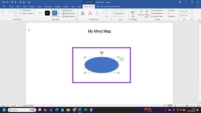 How-to-Create-a-Mind-Map-in-Microsoft-Word-8 طريقة إنشاء خرائط ذهنية بسهولة باستخدام Microsoft Word