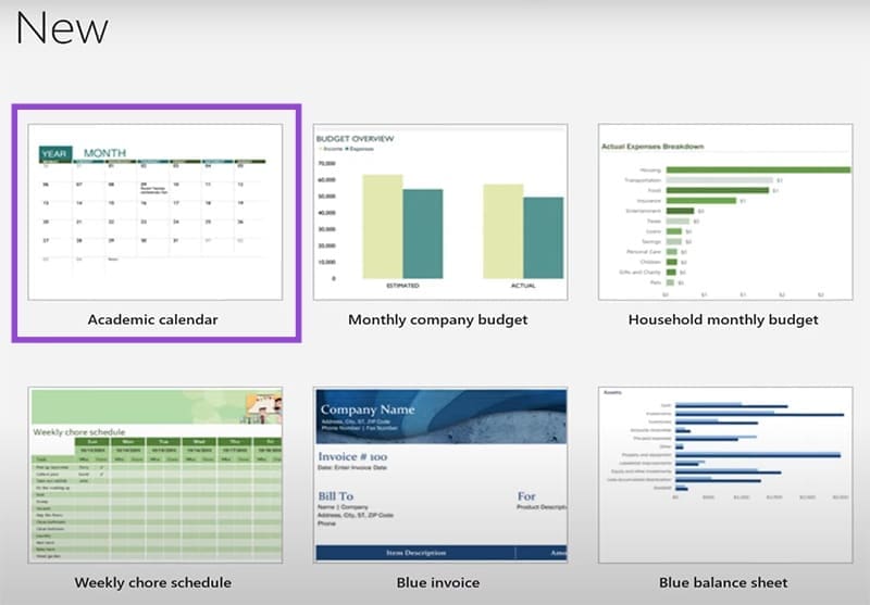 How-to-Make-a-Calendar-Using-Excel-2 كيفية تصميم تقويم شخصي باستخدام Excel بخطوات سهلة ومفصلة