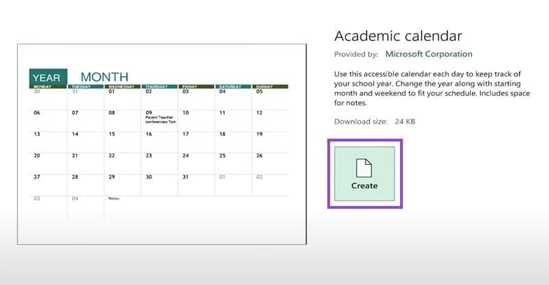 How-to-Make-a-Calendar-Using-Excel-3 كيفية تصميم تقويم شخصي باستخدام Excel بخطوات سهلة ومفصلة