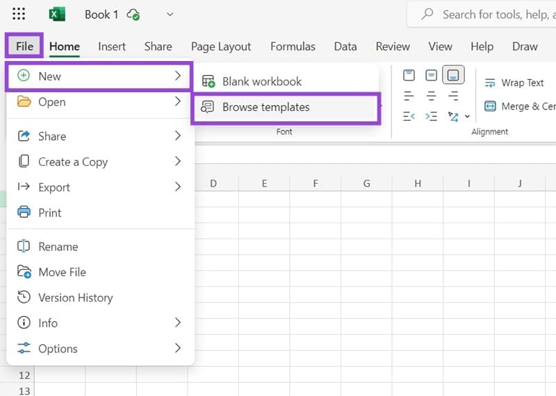 How-to-Make-a-Calendar-Using-Excel-5 كيفية تصميم تقويم شخصي باستخدام Excel بخطوات سهلة ومفصلة