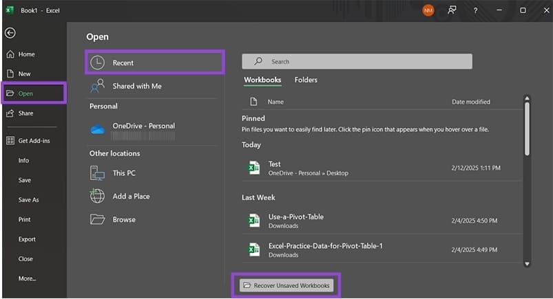 How-to-Recover-Unsaved-Excel-Files-1 خطوات استعادة ملفات Excel غير المحفوظة بسهولة وفعالية