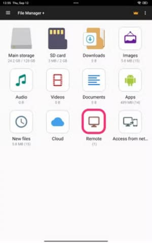 add-a-remote-source-1 نقل الملفات بين أجهزة Mac وAndroid بسهولة ودون تعقيد