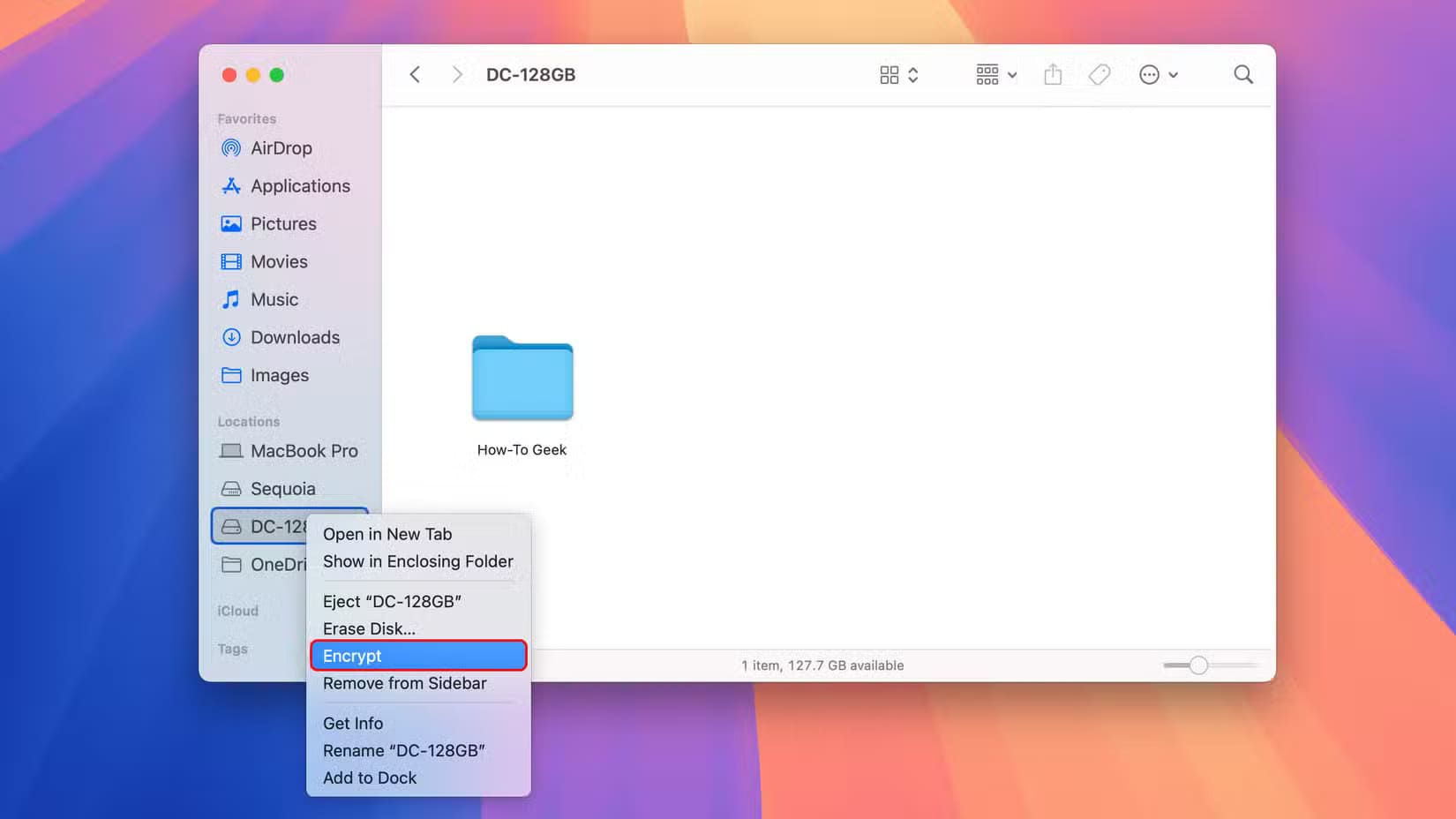 apple-macos-sequoia-15-3-finder-sidebar-external-disk-encrypt-option-selected-annotated أفضل الطرق لاستخدام محركات الأقراص الخارجية مع أجهزة Mac بكل كفاءة