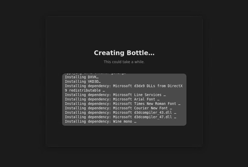 bottle-gaming مقارنة بين Wine وBottles وProton لتشغيل تطبيقات Windows على Linux