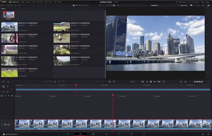 davinci_resolve_full توزيعات Linux المثالية للمبدعين والمصممين والمطورين