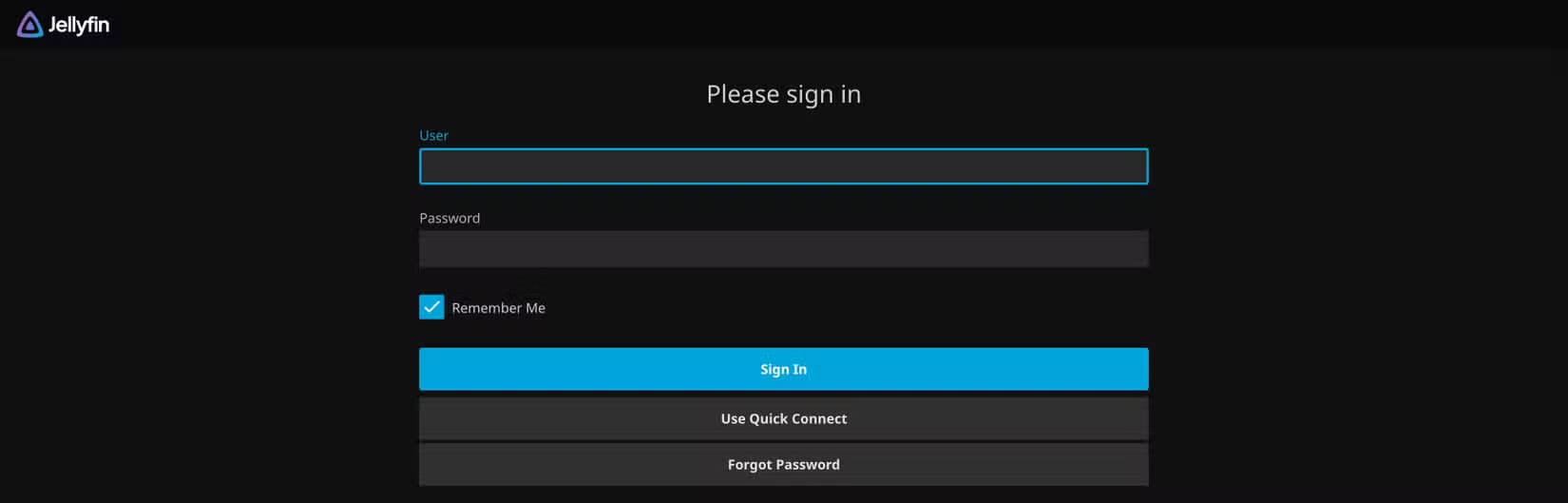 jellyfin-login-ui لماذا يعتبر الجمع بين Plex وJellyfin الحل الأمثل لعشاق الوسائط المنزلية