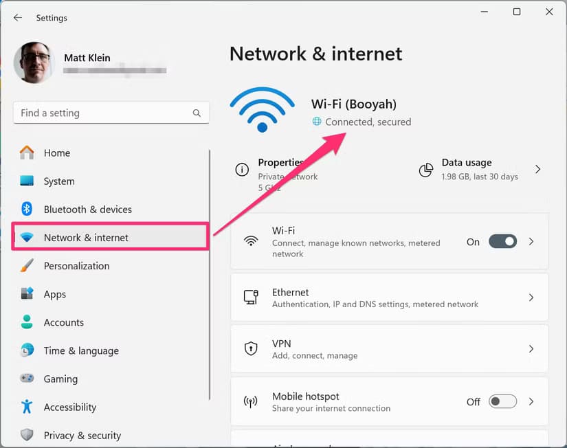 open-your-network-internet-settings-and-confirm-you-re-connected أسهل الطرق لنقل الملفات بين أجهزة Mac وWindows دون تعقيدات