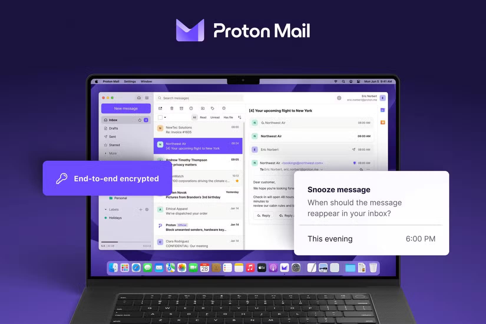 protonmail كيفية تقليل الاعتماد على خدمات Google باستخدام بدائل فعّالة