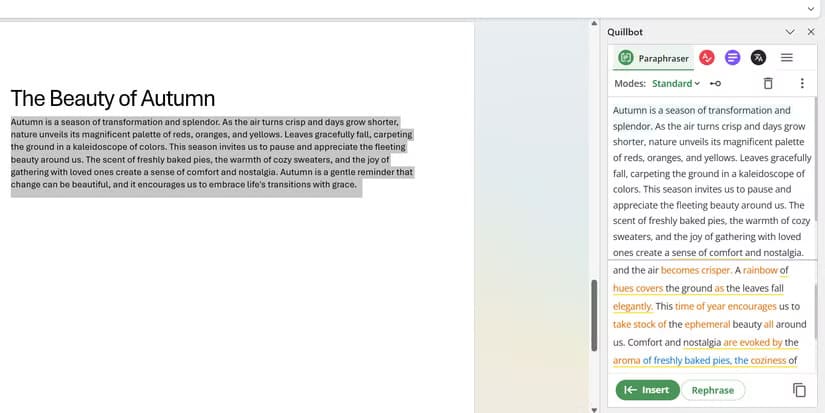 quillbot-add-in-microsoft-word إضافات Microsoft Word التي ستغير طريقة عملك وتعزز إنتاجيتك