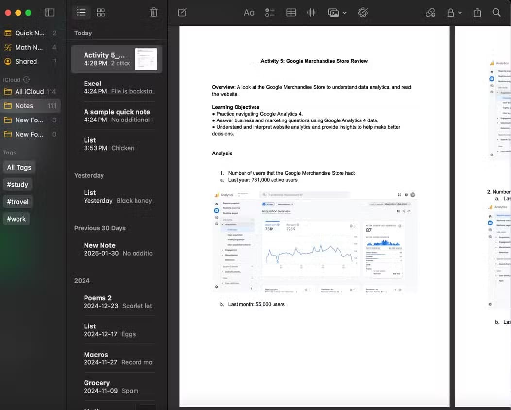 screenshot-2025-02-16-at-4-28-53-pm مقارنة بين Apple Notes وOneNote لتحديد التطبيق الأفضل لتدوين الملاحظات على جهاز Mac