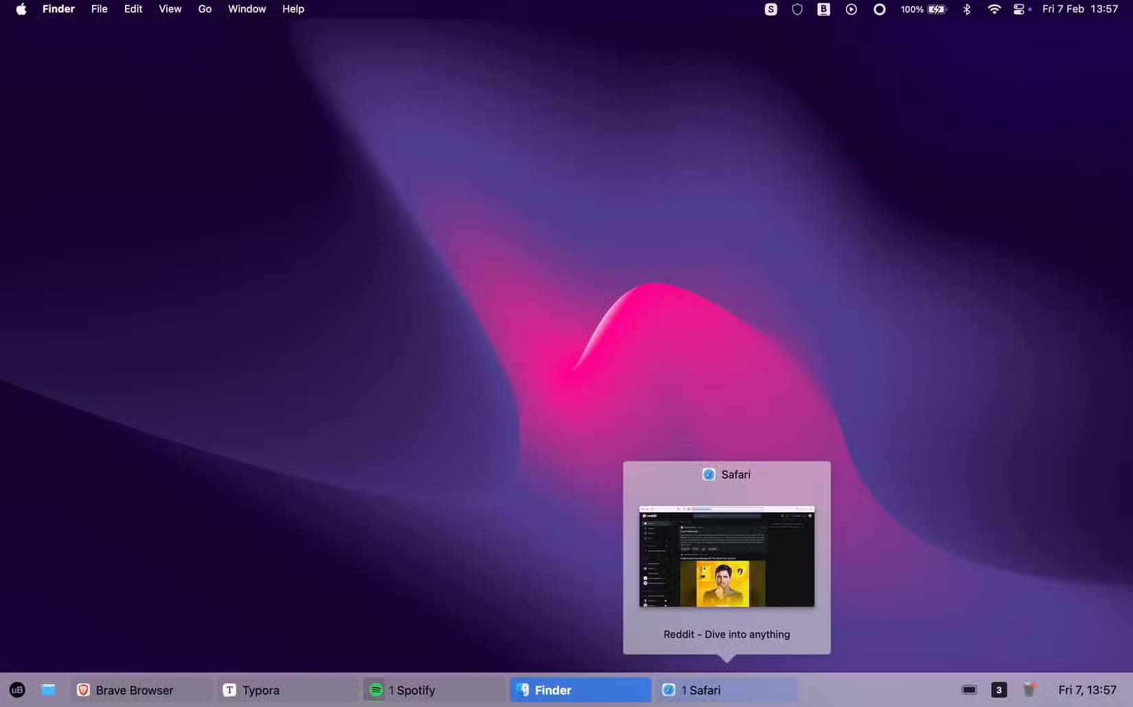 the-dock-replaced-with-ubar تحسين تجربة استخدام Mac من خلال تخصيص Dock بطرق ذكية