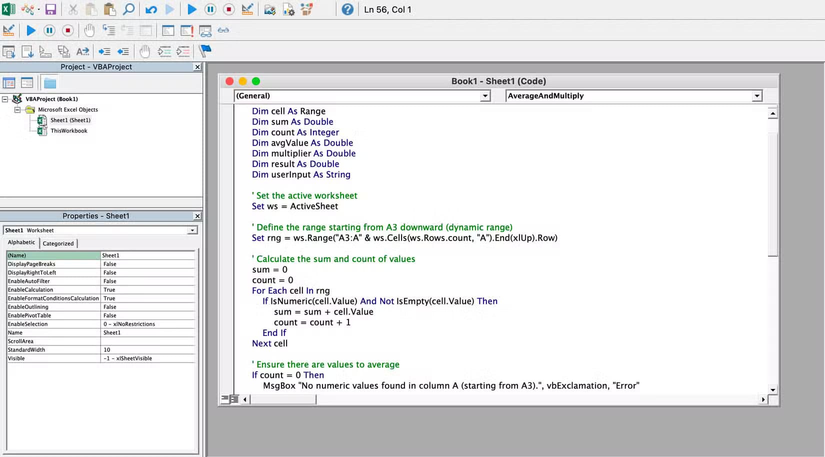 the-visual-basic-editor-in-microft-excel اكتشف الفرق: 5 ميزات حصرية في Excel المدفوع لا تجدها في الإصدار المجاني