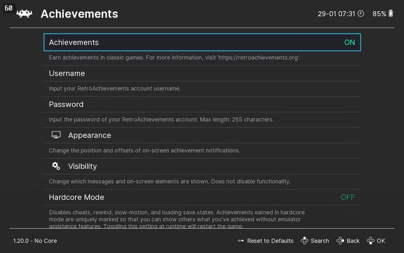 طريقة سهلة لإضافة الإنجازات إلى RetroArch ومحاكيات الألعاب الأخرى - %categories