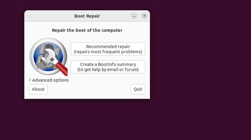 ubuntu-boot-repair حلول عملية لإصلاح مشاكل تشغيل Ubuntu بسهولة