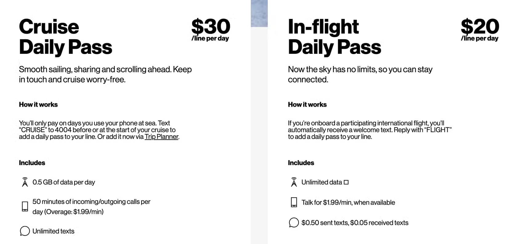 verizon-s-cruise-and-in-flight-plans كيف تختار أفضل شركة اتصالات خلوية دون الوقوع في الأخطاء الشائعة