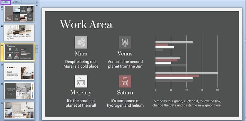 How-to-Create-a-Portfolio-in-PowerPoint-9 خطوات بسيطة لتصميم محفظة أعمال احترافية باستخدام PowerPoint