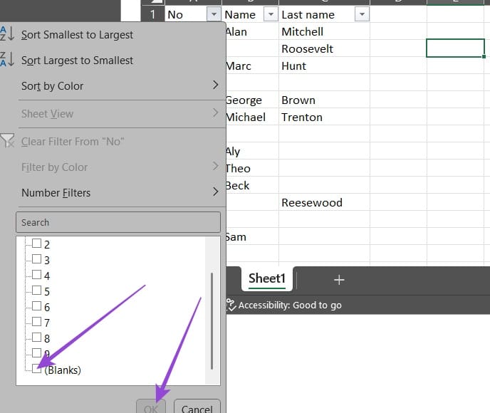 How-to-Remove-Empty-Rows-in-Excel-2 طريقة إزالة الصفوف الفارغة في Excel بخطوات سهلة وفعالة