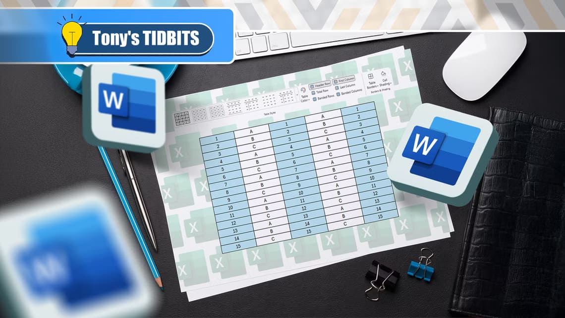 a-table-with-a-sheet-containing-an-excel-table-in-word-and-word-logos-around-it لماذا يُعد Excel خيارًا أفضل من Word لإنشاء الجداول وإدارتها