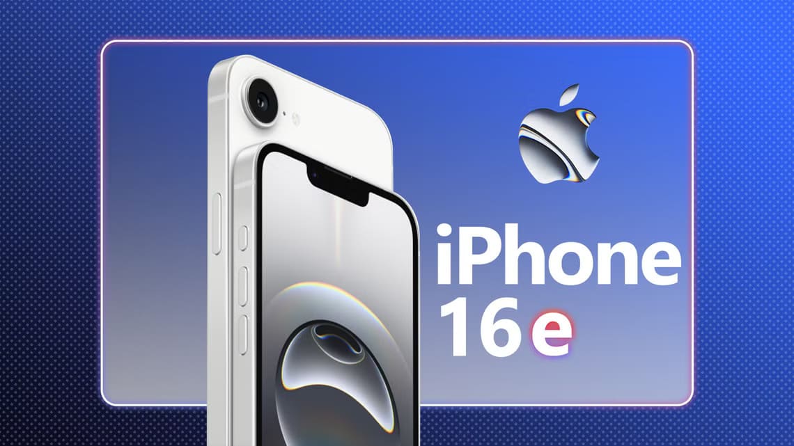 an-iphone-16e-with-the-apple-logo-beside-it-1 لماذا يُعد iPhone 16e الخيار الأمثل لهاتفك القادم