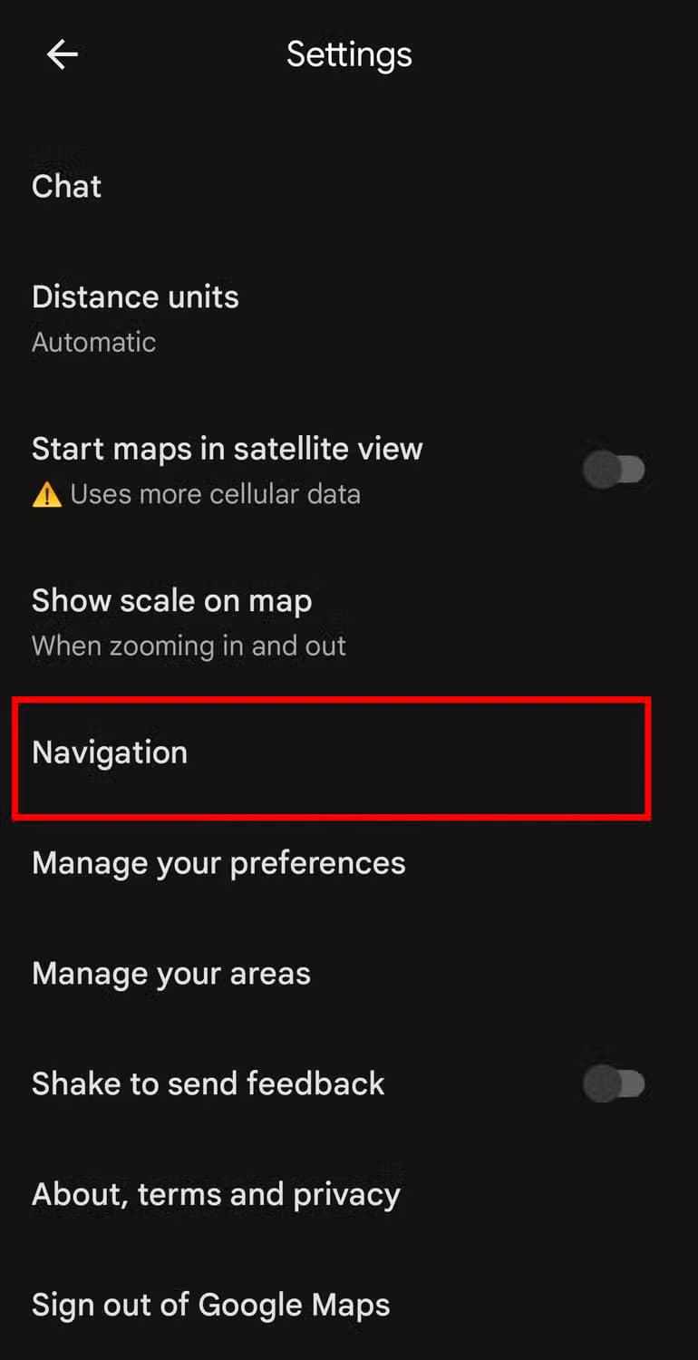 google-maps-settings ميزة مخفية في خرائط Google تُحسن تجربة المشي بشكل فوري