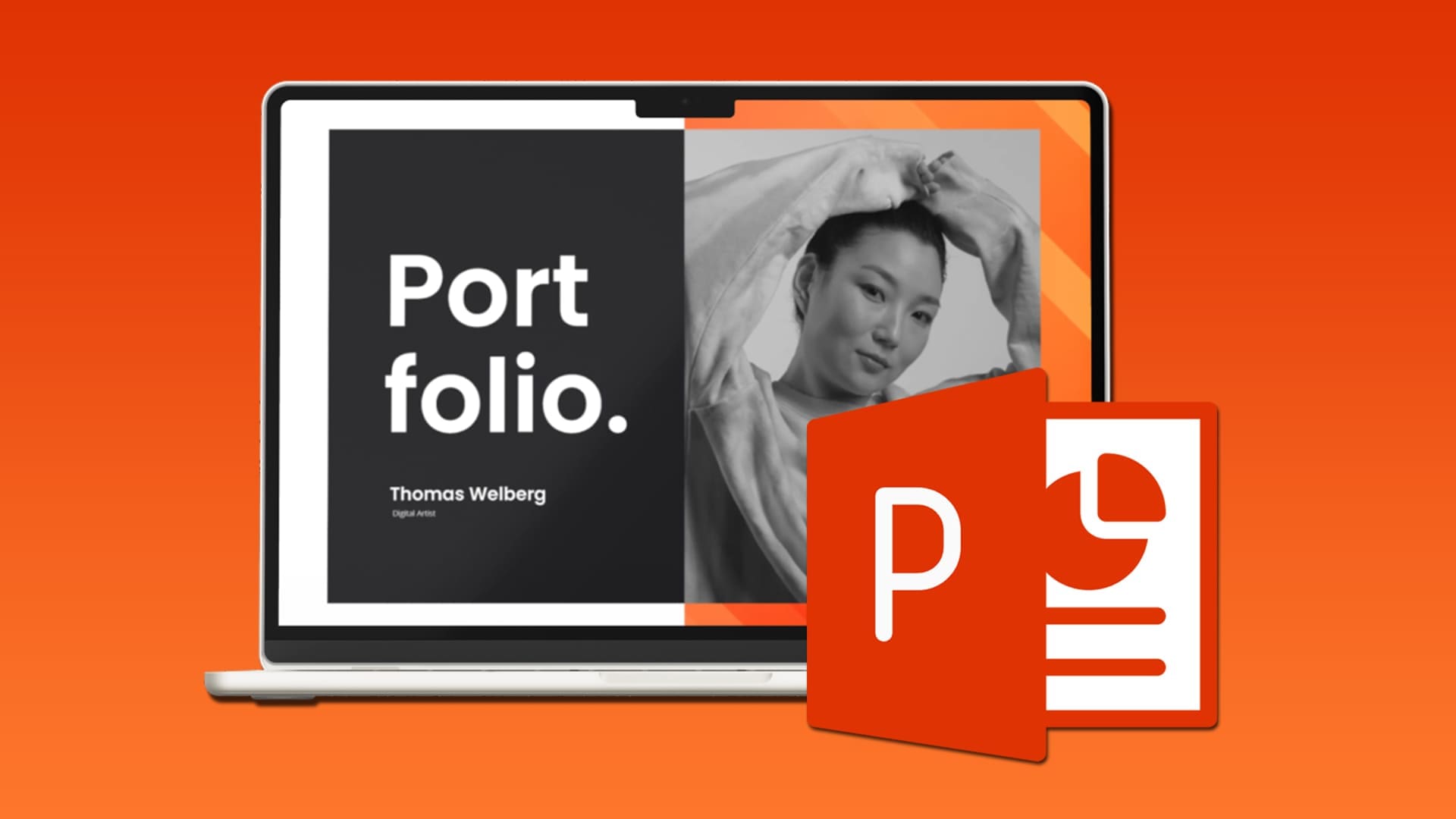 how-to-create-a-portfolio-in-powerpoint خطوات بسيطة لتصميم محفظة أعمال احترافية باستخدام PowerPoint