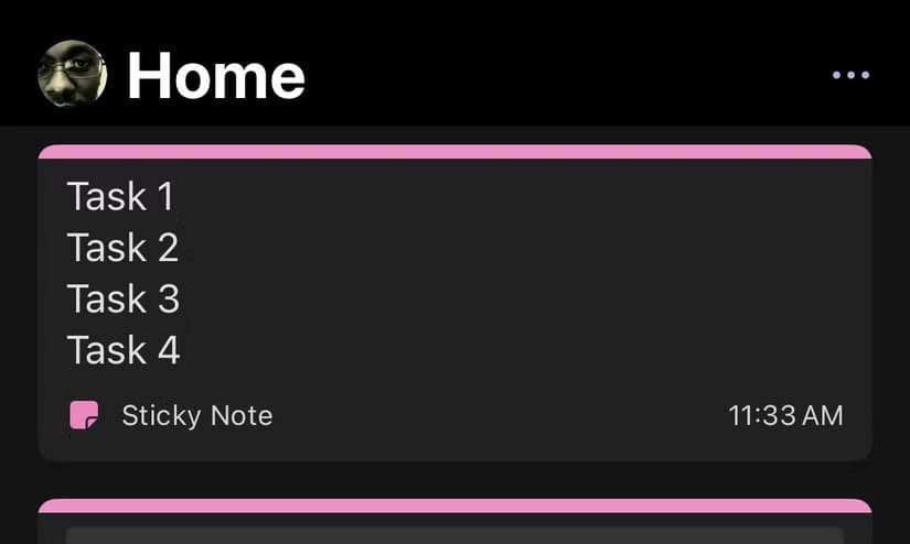 sticky-notes-onenote-iphone استفد من تطبيق Sticky Notes في Windows لتنظيم مهامك اليومية بسهولة وفعالية