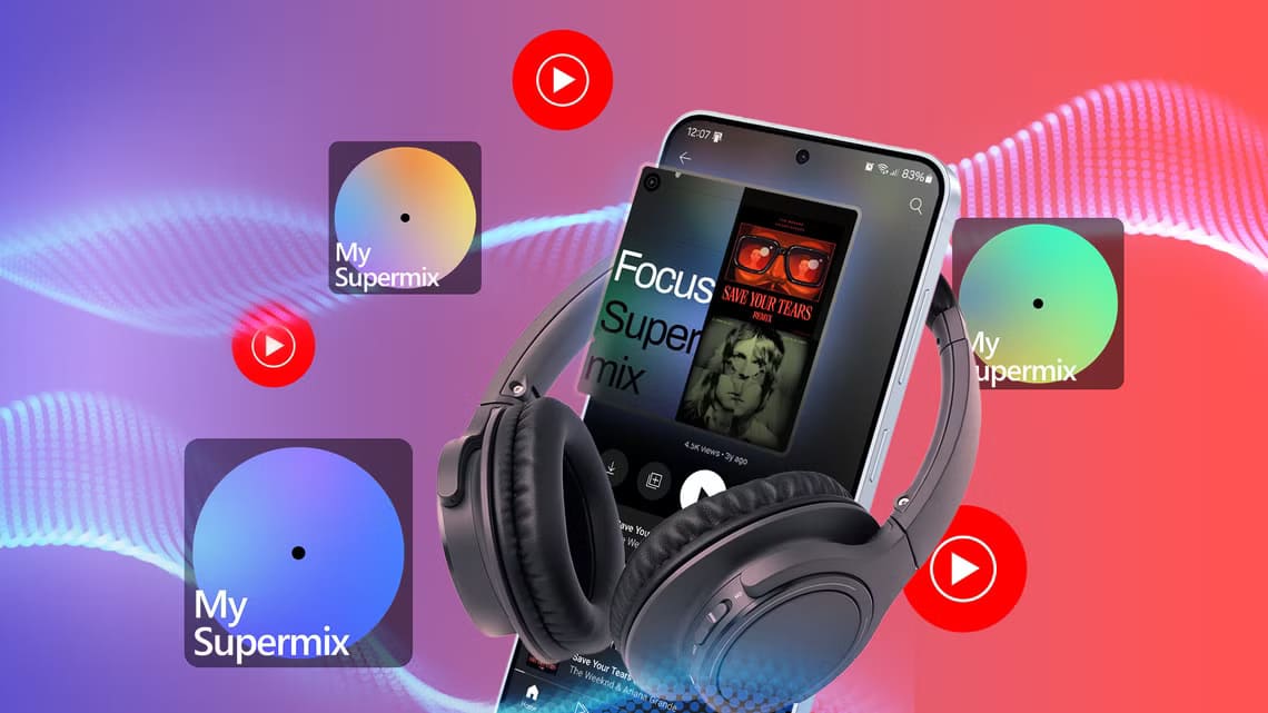 supermix كيف تُحسّن ميزة Supermix في YouTube Music تجربة الاستماع الخاصة بك