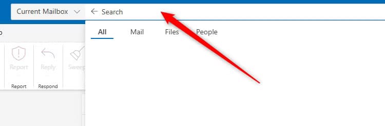 the-new-outlook-search-bar-with-the-advanced-search-options-activated 6 نصائح وحيل لتحسين استخدام البريد الإلكتروني في Outlook يجب أن تعرفها