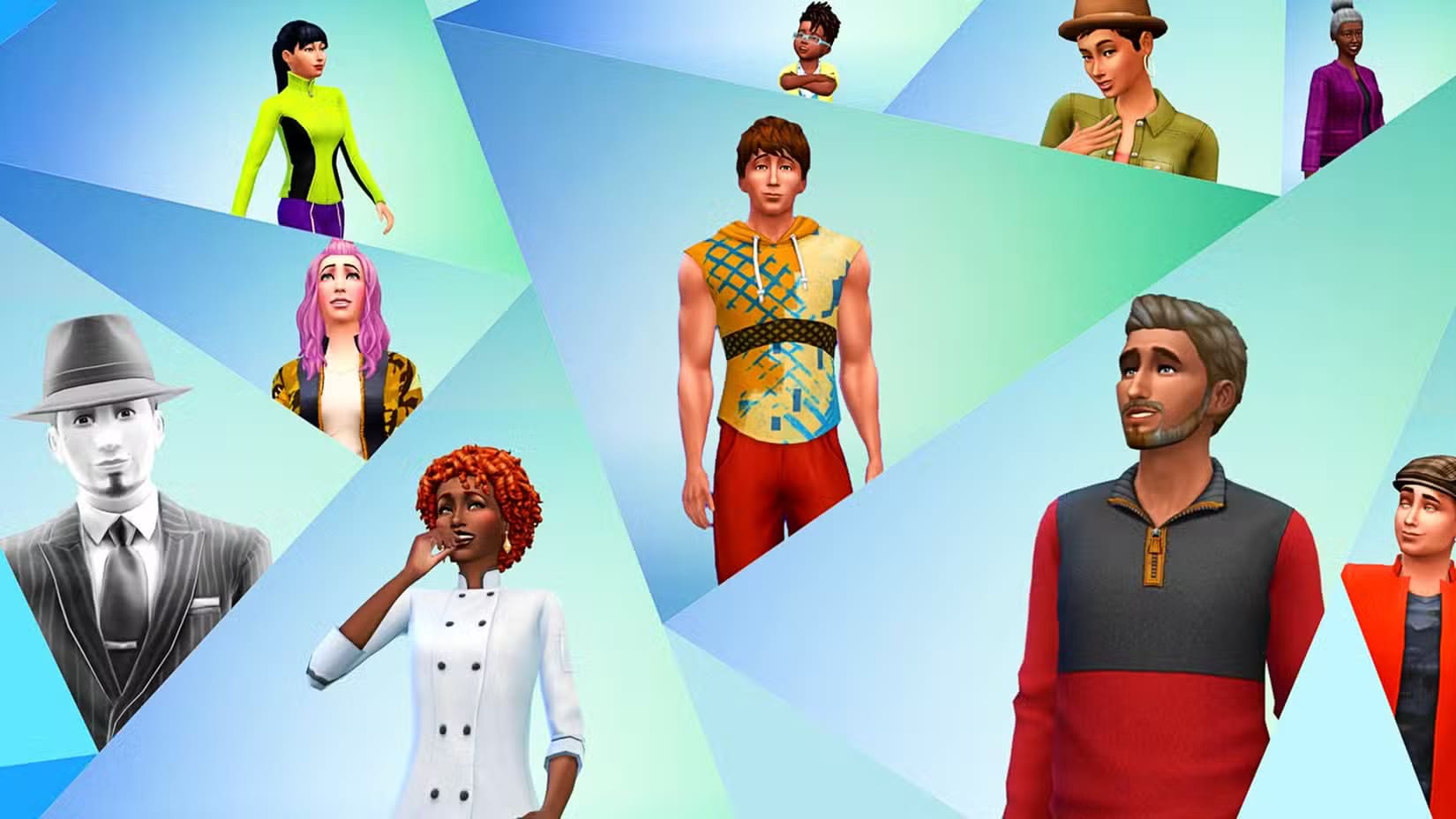 the-sims-4-a-bunch-of-created-sims-looking-around-2 أفضل ألعاب الكمبيوتر التي تستحق التجربة إذا كنت تفضل الألعاب بدلًا من وحدات التحكم