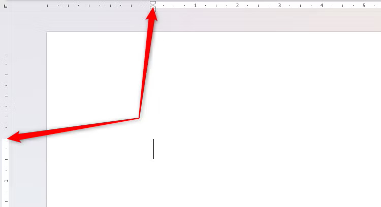 the-upper-and-left-margin-markers-on-the-ruler-in-microsoft-word-are-highlighted طريقة أسرع وأدق لضبط هوامش الصفحات في Microsoft Word دون استخدام المسطرة