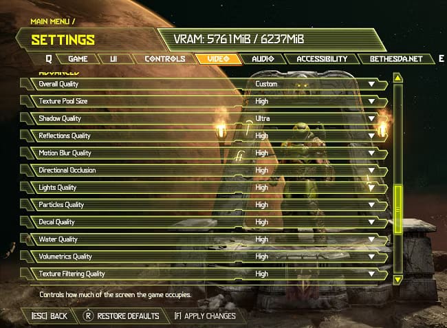 Doom-Eternal-Settings هل تحتاج فعلاً إلى كمبيوتر جديد أم يمكنك تحسين أداء جهازك الحالي